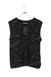 Top sans manche Maje Noir en Synthétique, taille S - Seconde Main