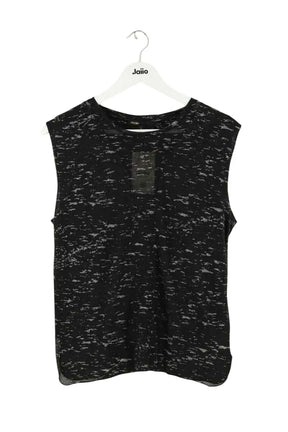 Top sans manche Maje Noir en Synthétique, taille S - Seconde Main