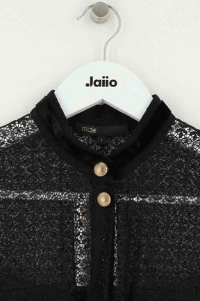 Robe Maje Noir en Synthétique