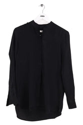 Chemise Max & Moi Noir en Soie, taille XS - Seconde Main