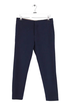 Pantalon droit Chloé Bleu en Laine, taille S - Seconde Main