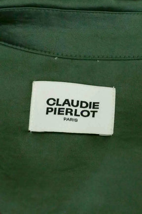 Robe Claudie Pierlot Vert en Synthétique