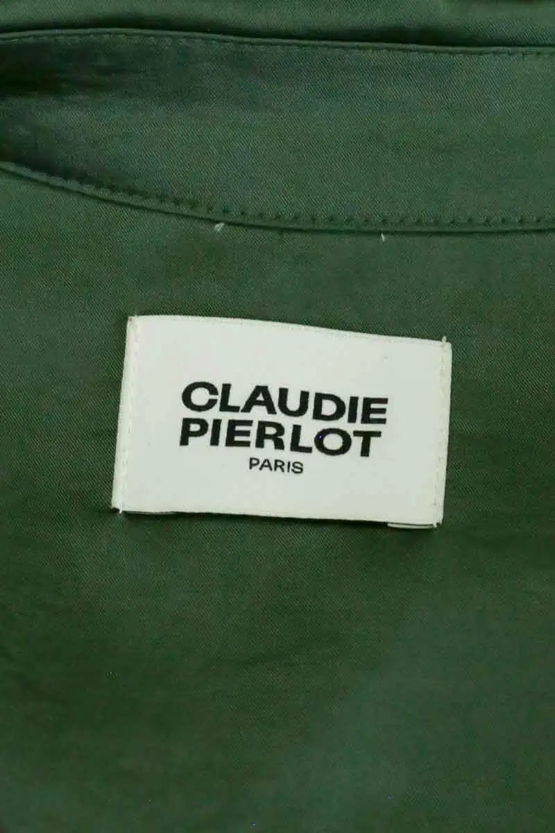 Robe Claudie Pierlot Vert en Synthétique