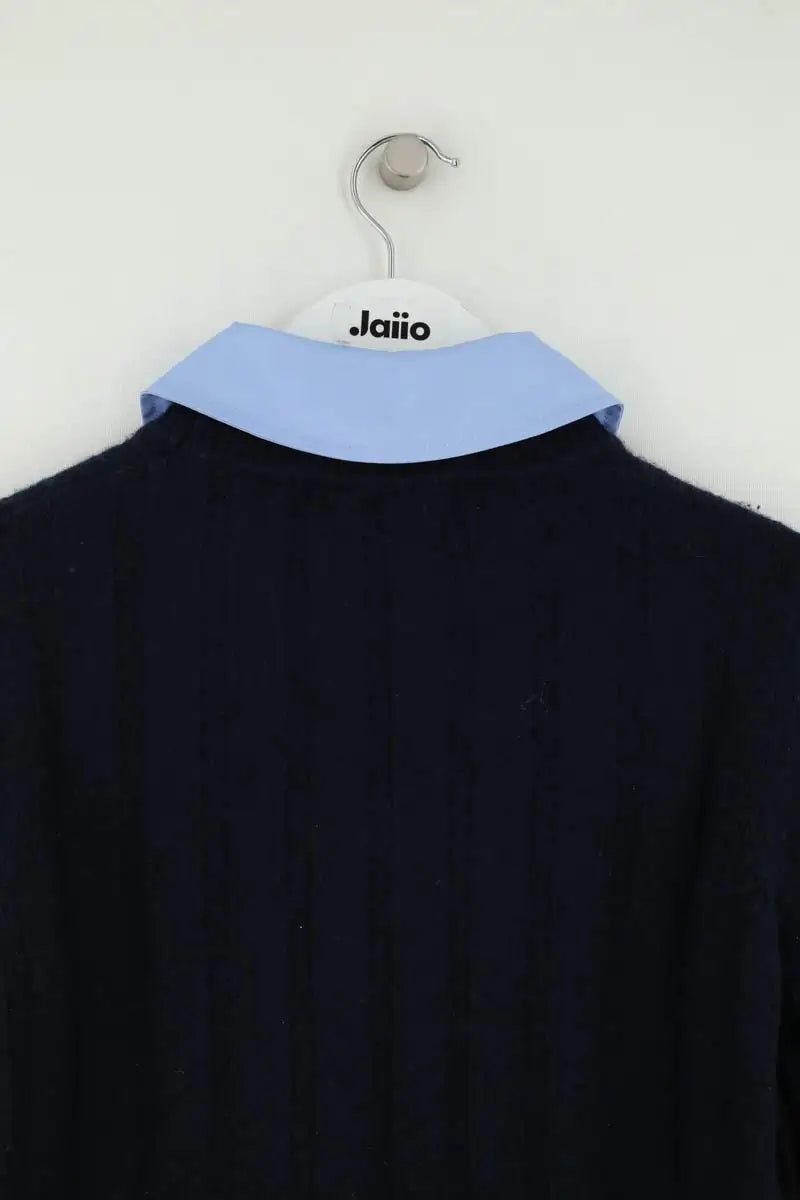 Pull Sandro Marine en Laine