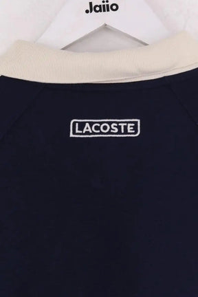 Polo Lacoste Bleu en Coton