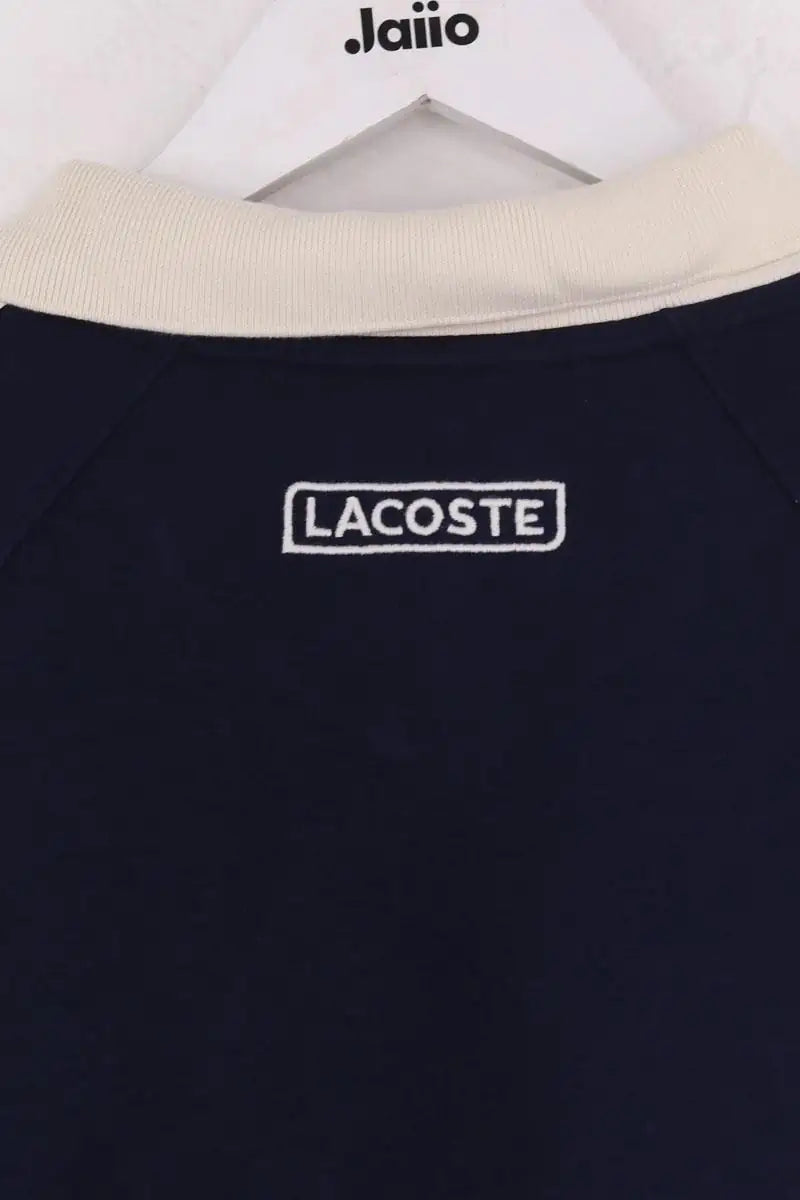 Polo Lacoste Bleu en Coton