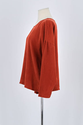 T-shirt American Vintage  Rouge