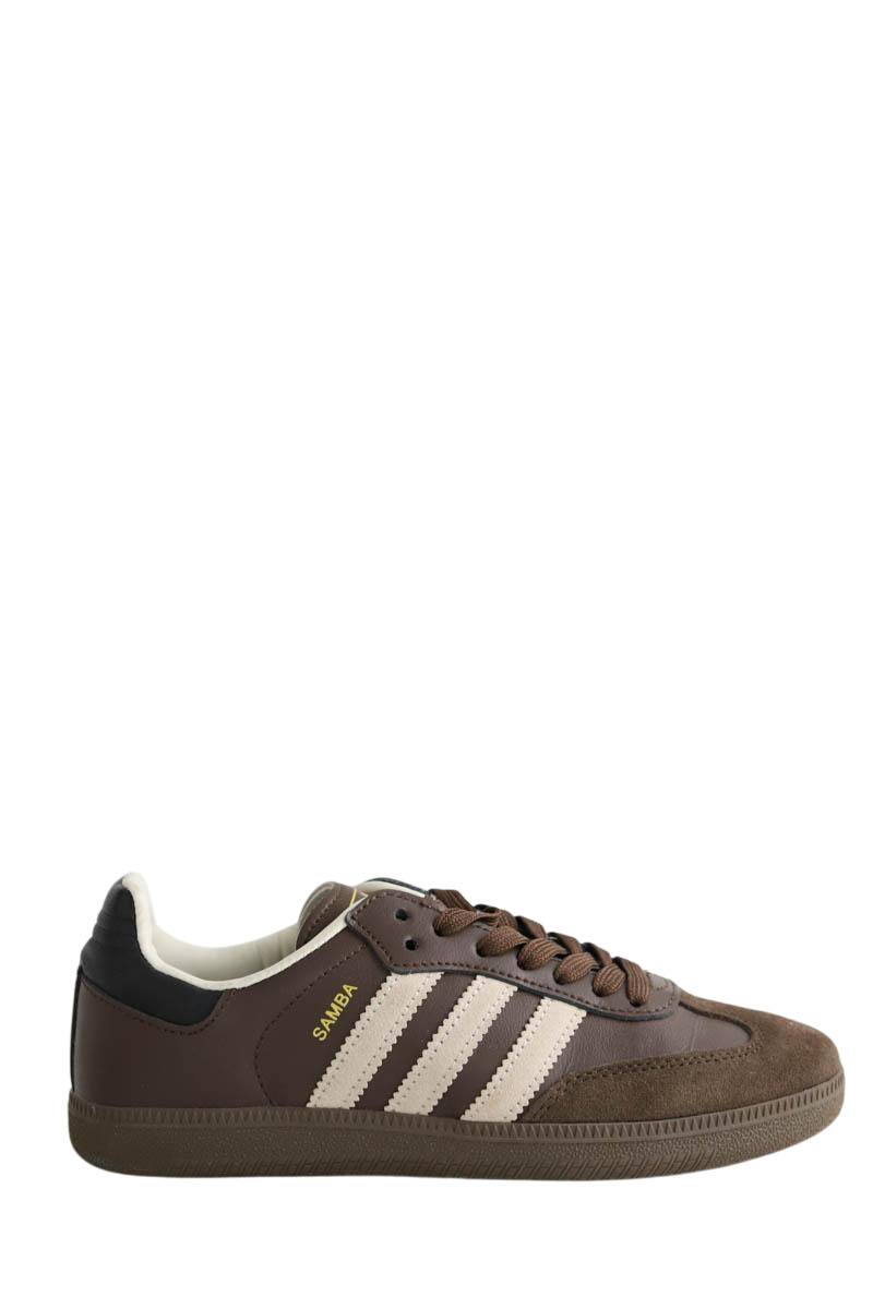 Baskets Adidas Samba Marron