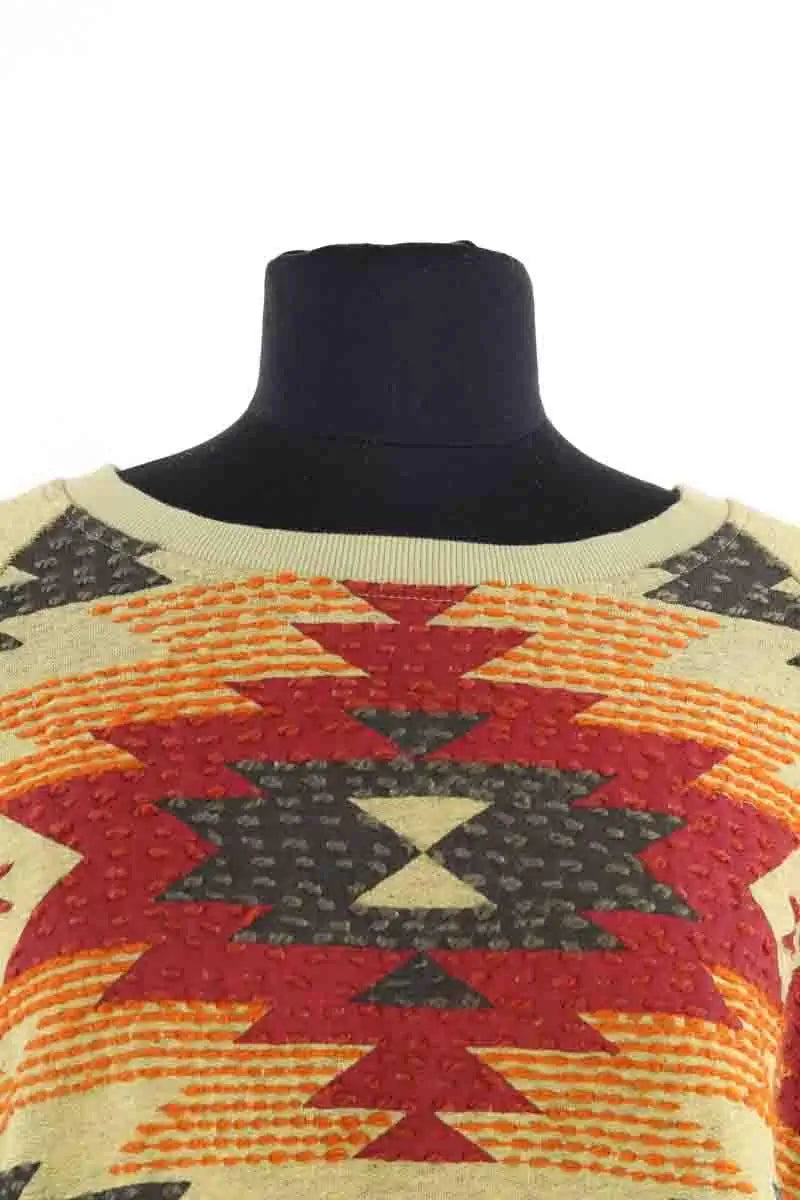 Sweatshirt Leon & Harper Vert en Coton