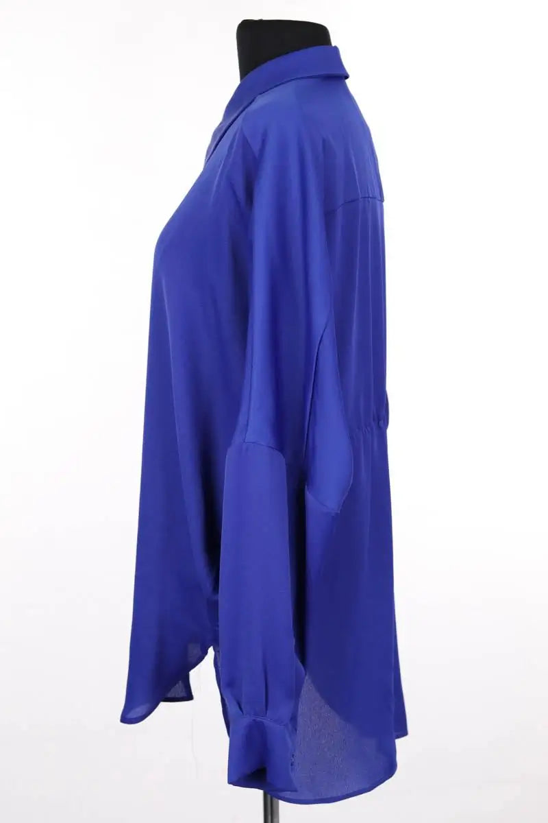 Chemise Hotel Particulier Bleu en Viscose