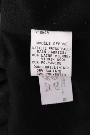 Robe Paule Ka Anthracite en Laine