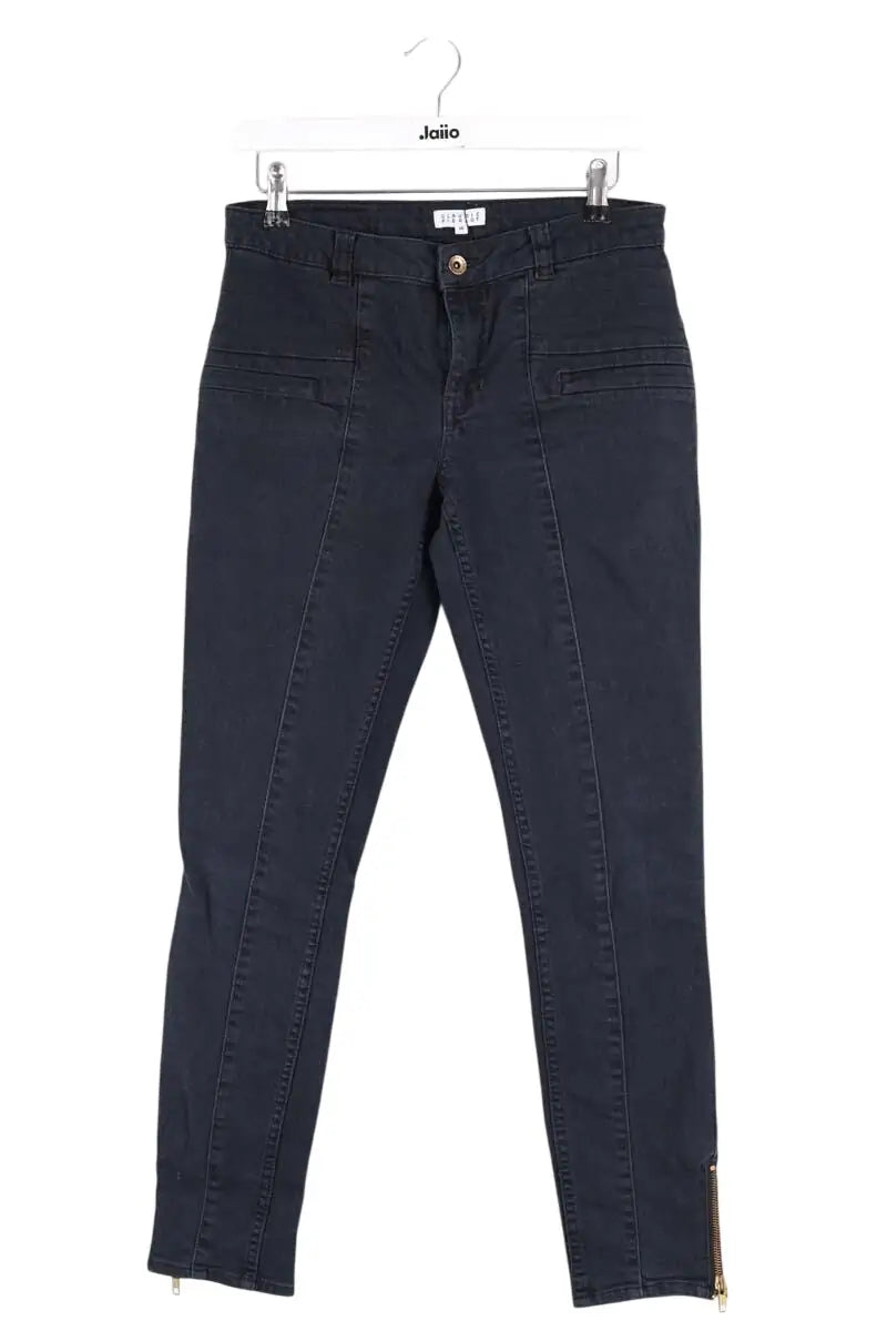 Jean slim Claudie Pierlot Bleu en Coton, taille M - Seconde Main