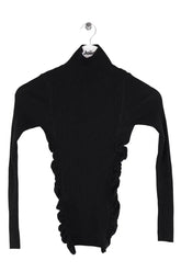Top Paule Ka Noir en Laine, taille S - Seconde Main