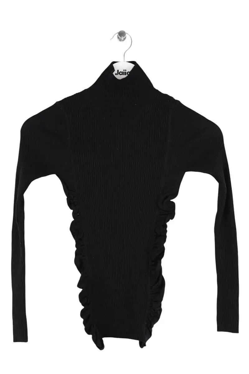 Top Paule Ka Noir en Laine, taille S - Seconde Main