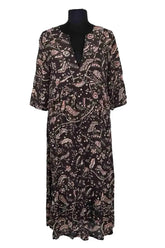 Robe Ba&Sh Marron en Synthétique, taille L - Seconde Main