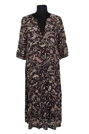 Robe Ba&Sh Marron en Synthétique, taille L - Seconde Main