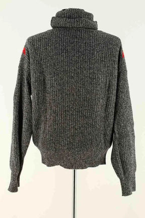 Pull Sandro Anthracite en Laine
