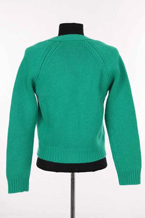 Cardigan Eric Bompard Vert en Cachemire