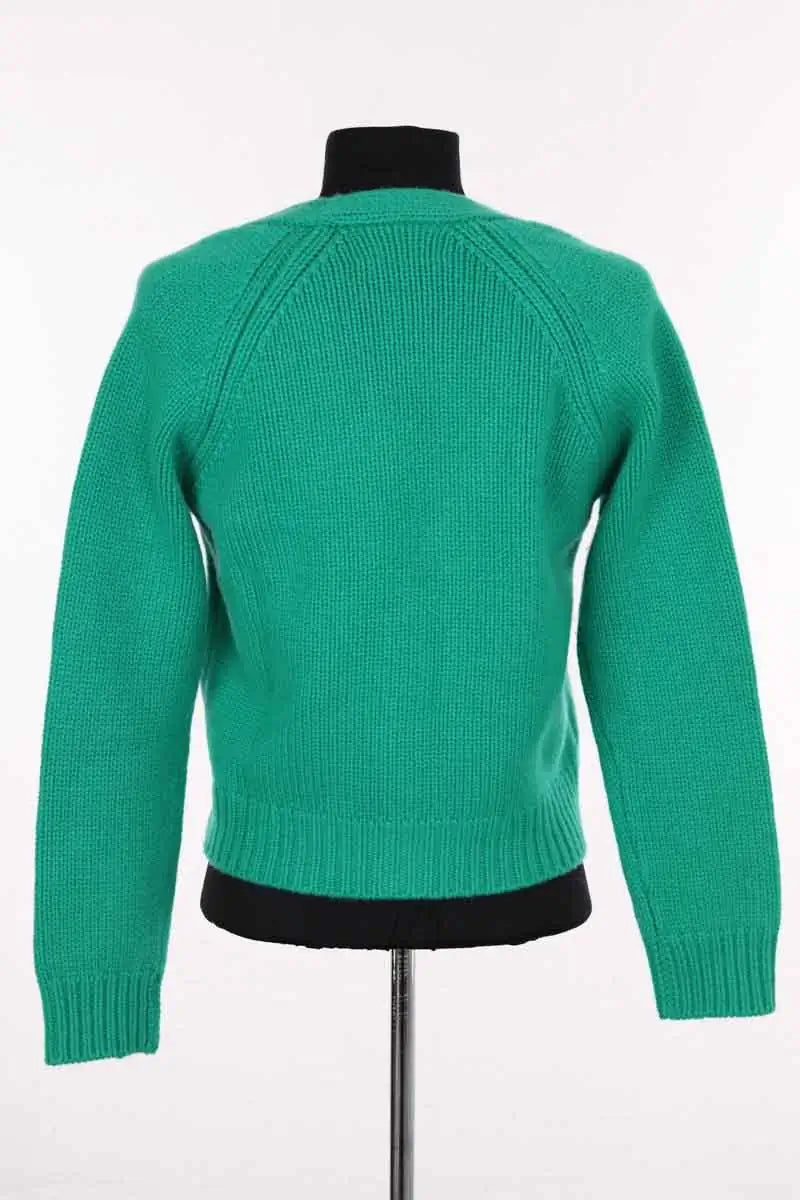 Cardigan Eric Bompard Vert en Cachemire
