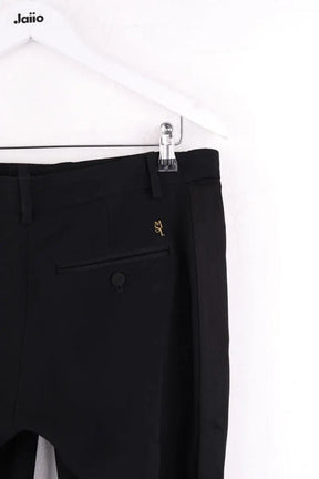 Pantalon droit Maison Sarah Lavoine Noir en Synthétique