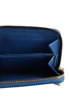 Porte-carte Tommy Hilfiger Bleu en Cuir