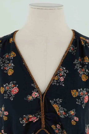 Robe Sessun Marine en Viscose