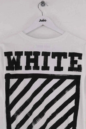 T-shirt Off White Blanc en Coton