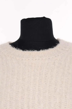 Pull Sandro Beige en Laine