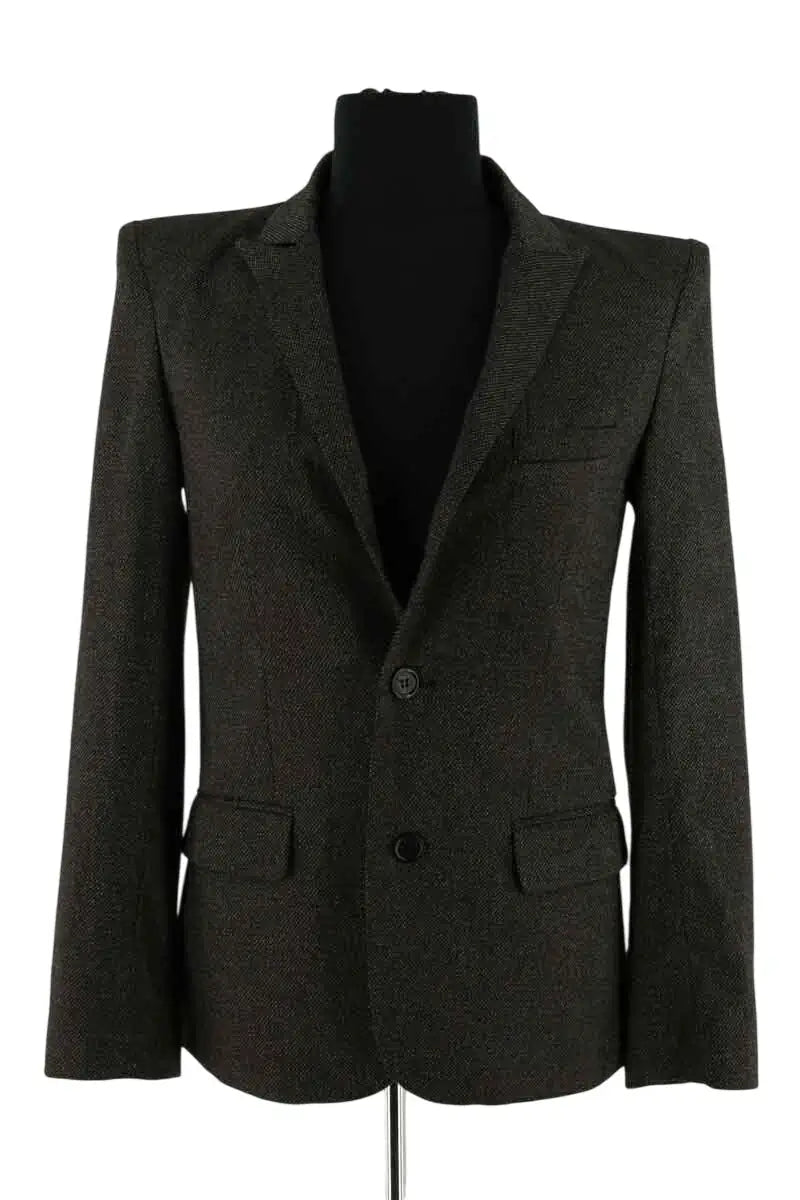 Blazer Zadig & Voltaire Noir en Synthétique, taille S - Seconde Main