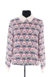 Blouse Paul & Joe Rose en Synthétique, taille XXS - Seconde Main