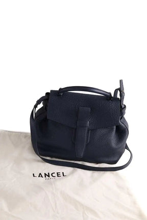 Sac à bandoulière Lancel Bleu en Cuir