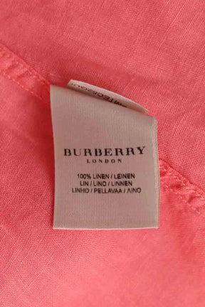 Chemise Burberry Rose en Lin