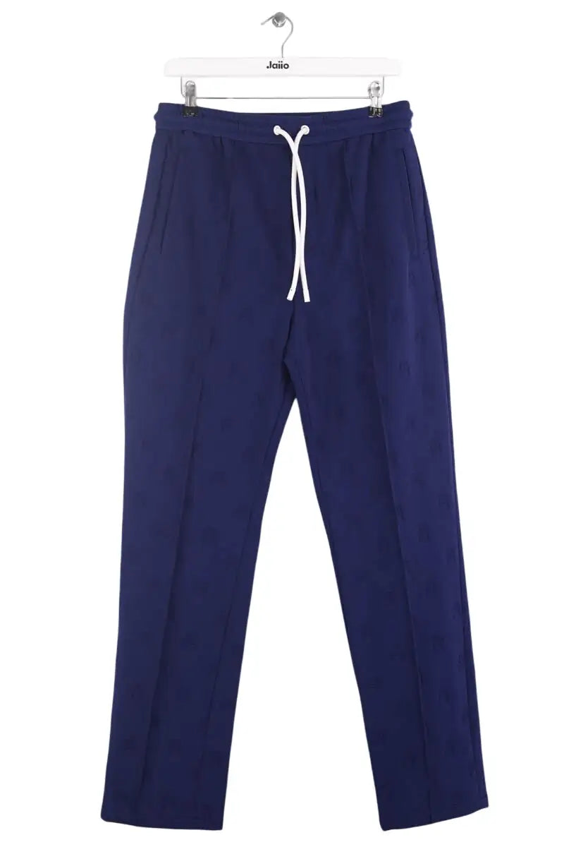 Pantalon droit Tommy Hilfiger Marine en Synthétique, taille M - Seconde Main