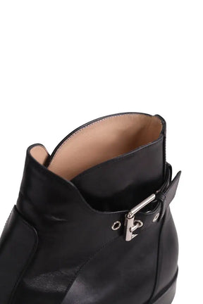 Boots à boucles Gianvito Rossi Noir en Cuir