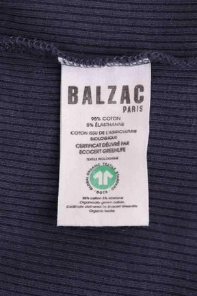 Top sans manche Balzac Bleu en Coton
