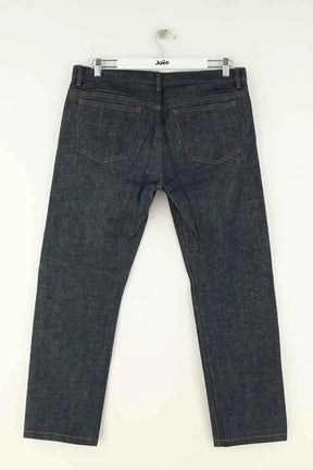 Jean droit APC Marine en Coton