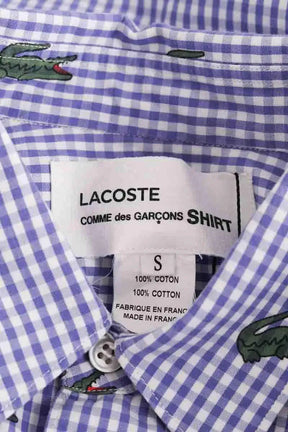 Chemise Lacoste Bleu en Coton