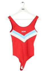 Maillot de bain Levi's Rouge en Synthétique, taille XS - Seconde Main