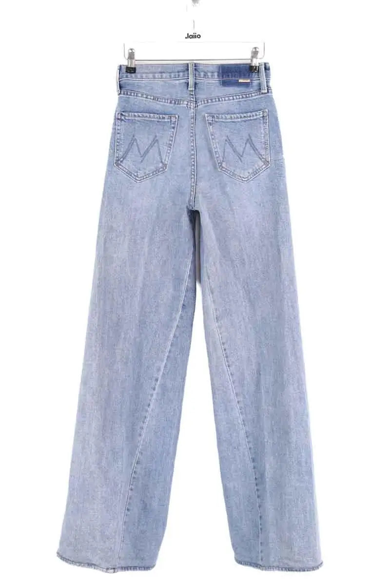 Jean droit Mother Bleu en Coton
