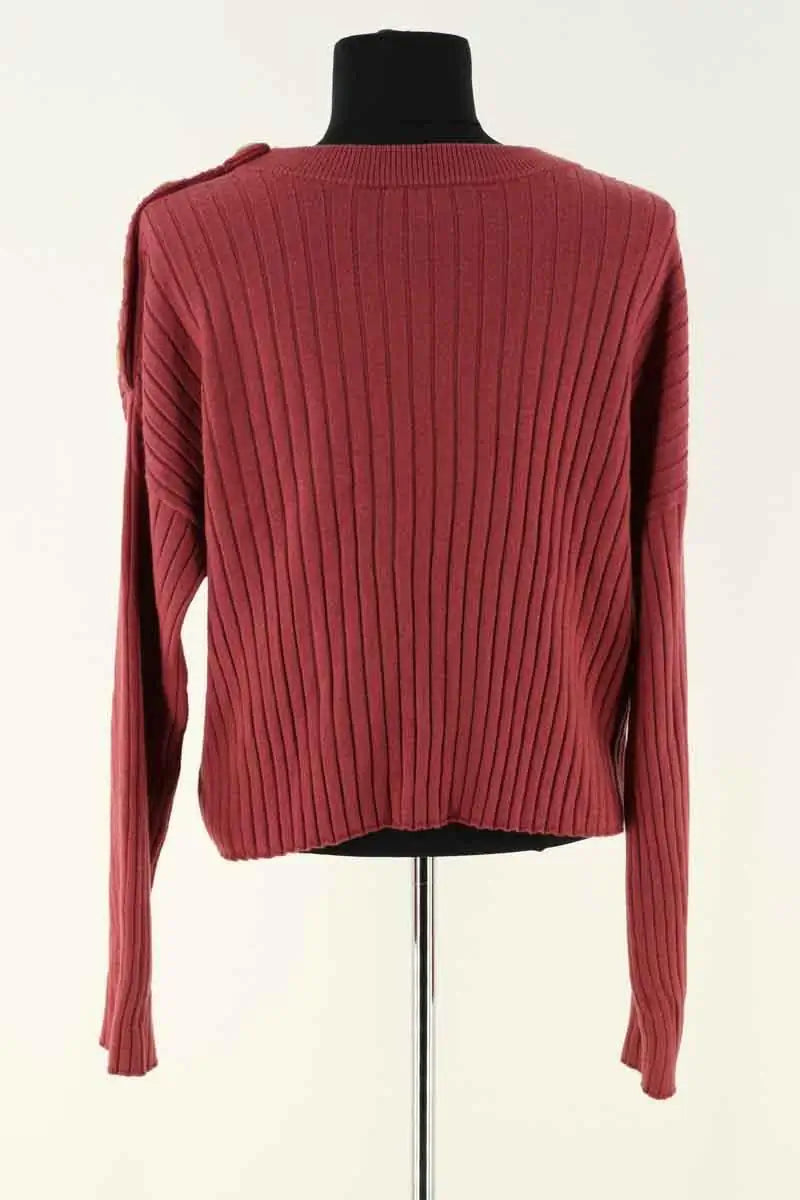 T-shirt Sézane Rose en Laine
