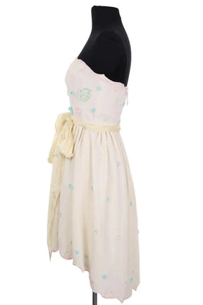 Robe Manoush Beige en Viscose