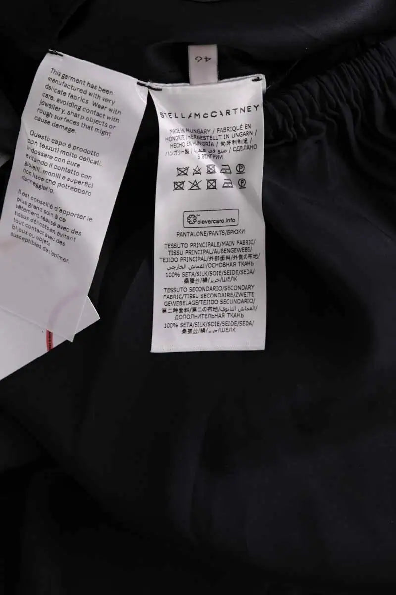 Pantalon Stella McCartney Noir en Synthétique