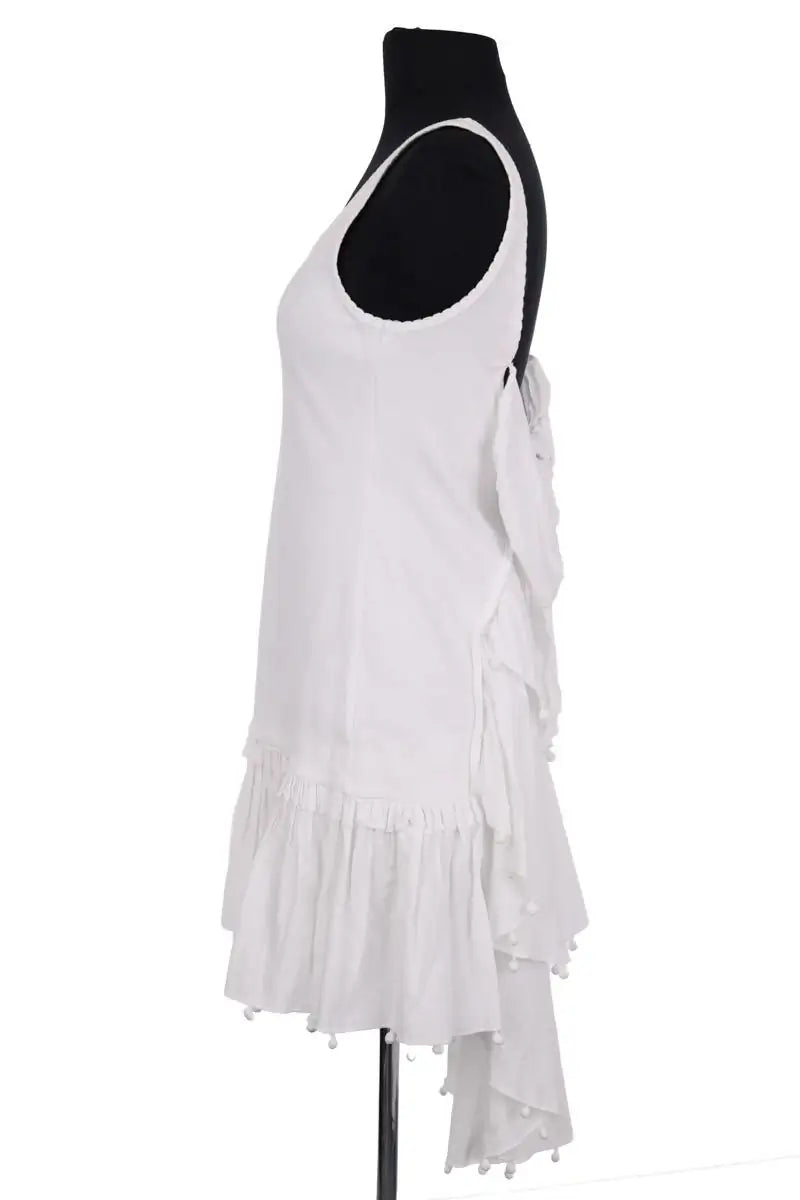 Robe Manoush Blanc en Coton