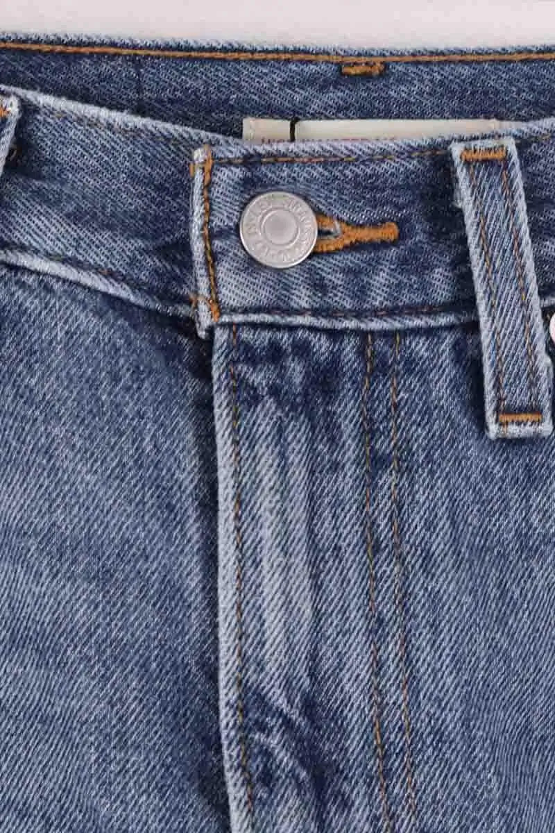 Mini short Levi's Bleu en Coton