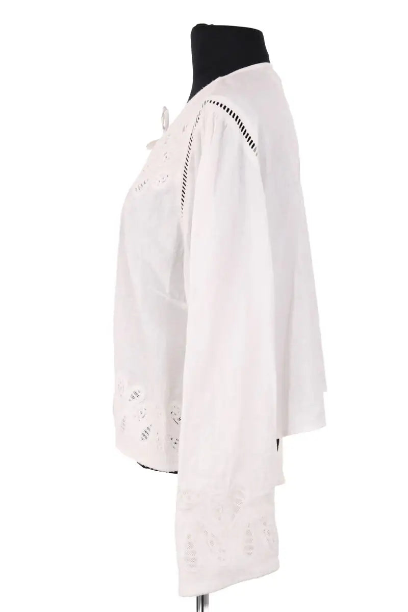 Blouse Sézane Blanc en Coton
