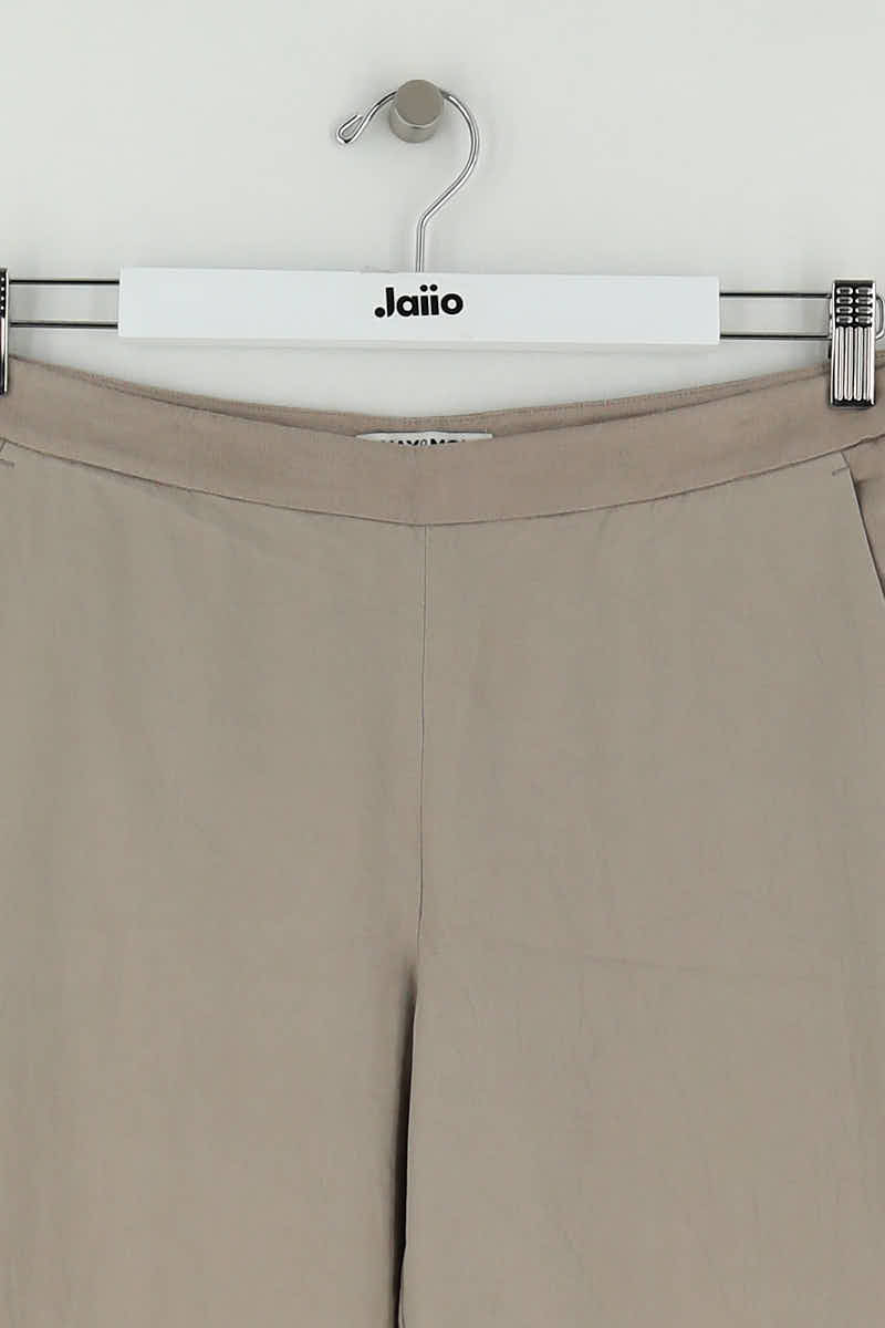 Pantalon droit Max Mara  Beige