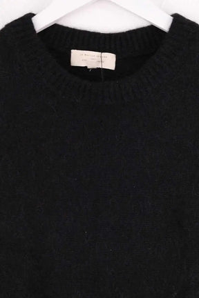 Pull Sézane Noir en Laine