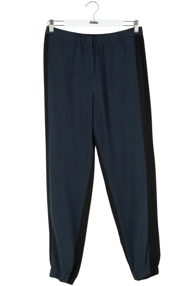 Pantalon droit Cedric Charlier Bleu en Synthétique, taille L - Seconde Main