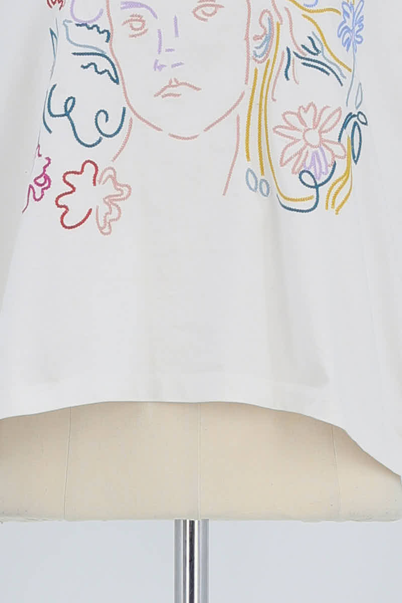 Top sans manche Sessun  Blanc