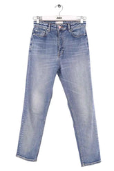 Jean droit Ganni Bleu en Coton, taille M - Seconde Main